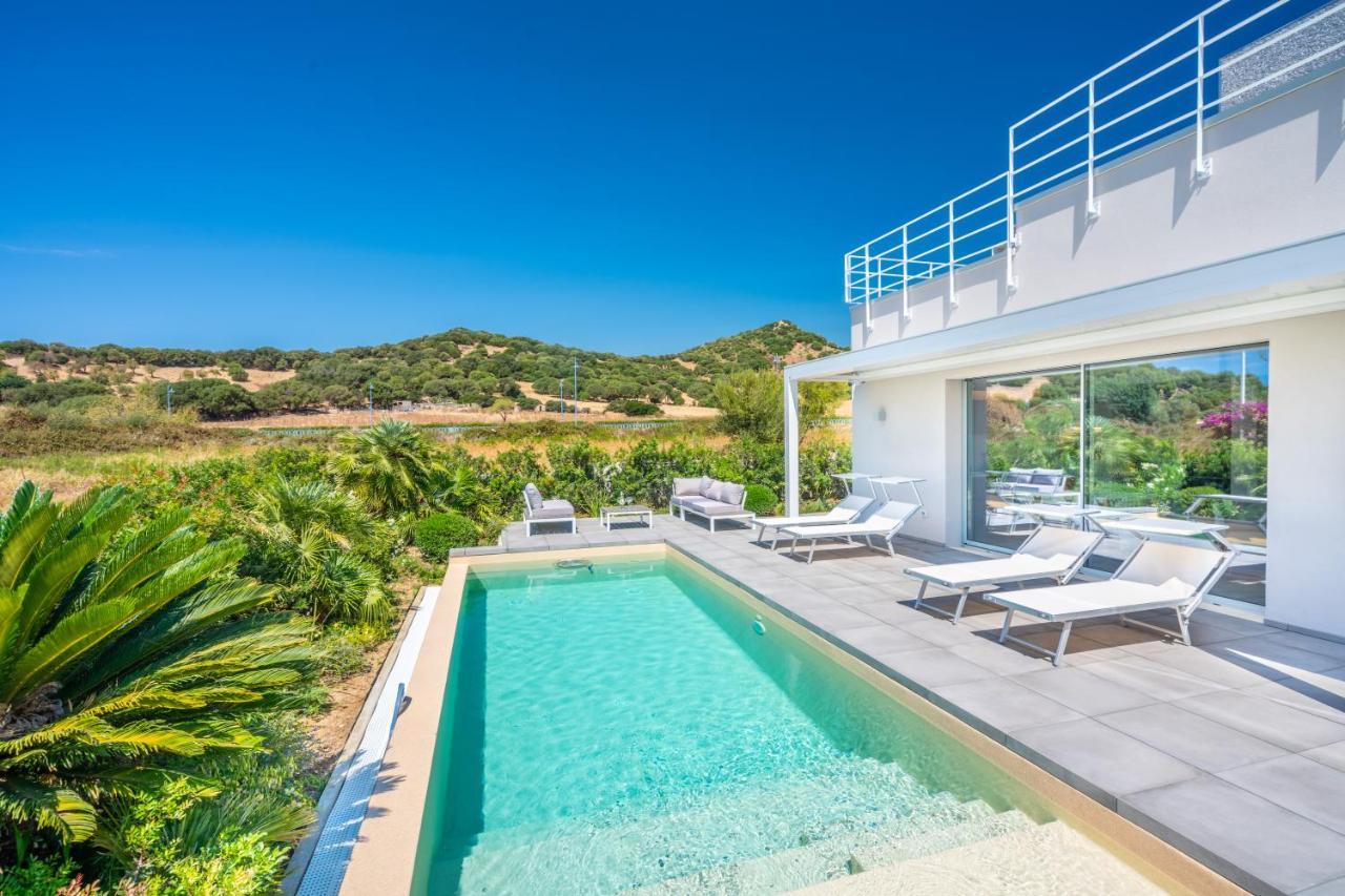 Villa Kosmos - Piscina E Giardino - Villasimius Exteriér fotografie