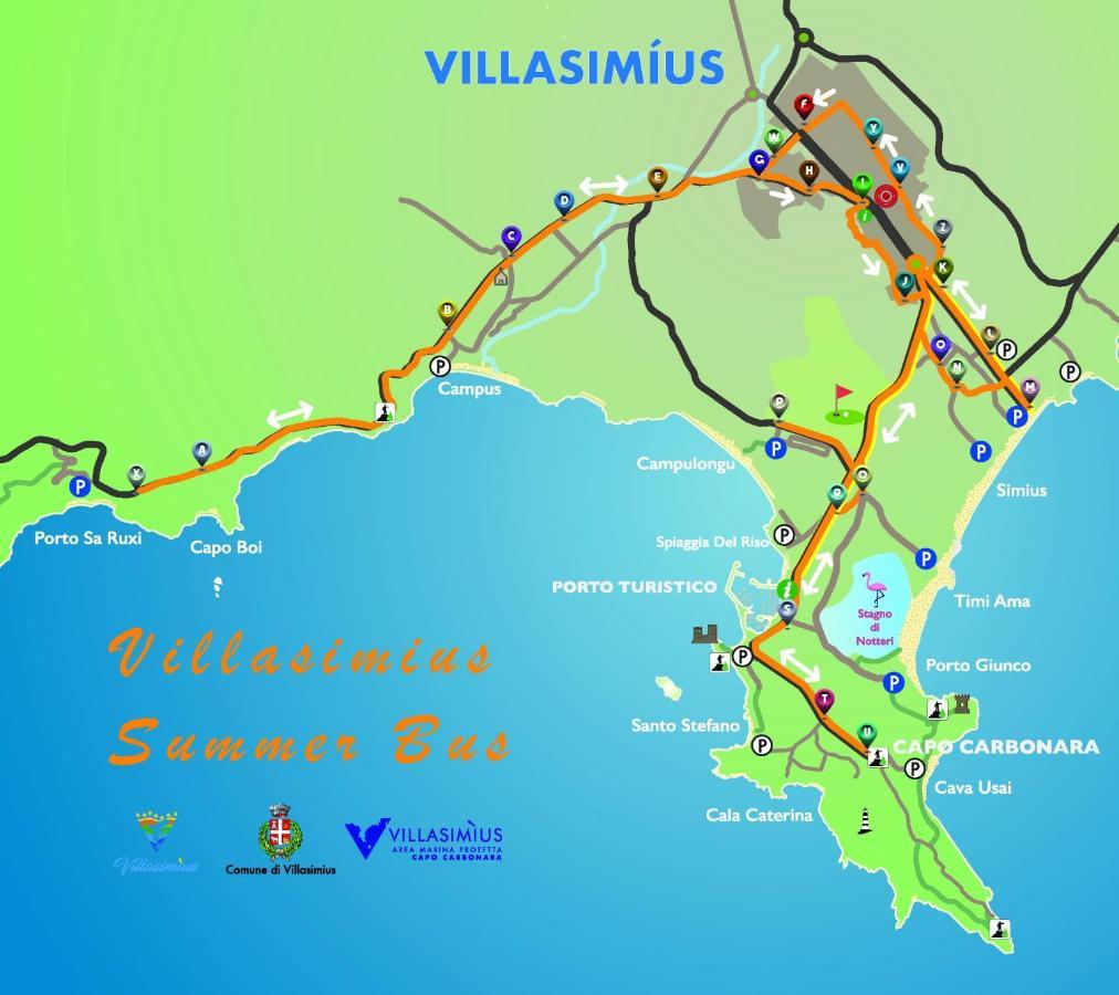 Villa Kosmos - Piscina E Giardino - Villasimius Exteriér fotografie